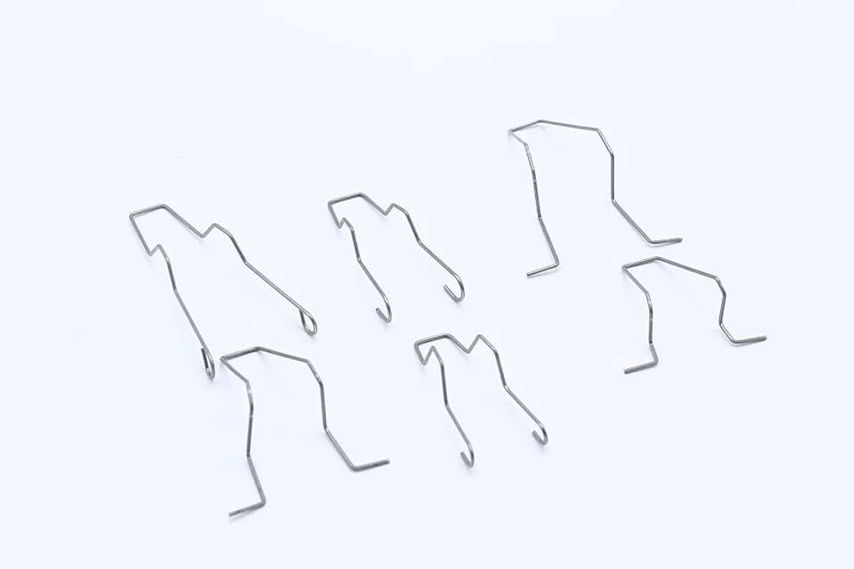 6 stuks dimlicht koplampen houderveren houderklem terugtrekveer beugel voor H1 H3 H4 H7