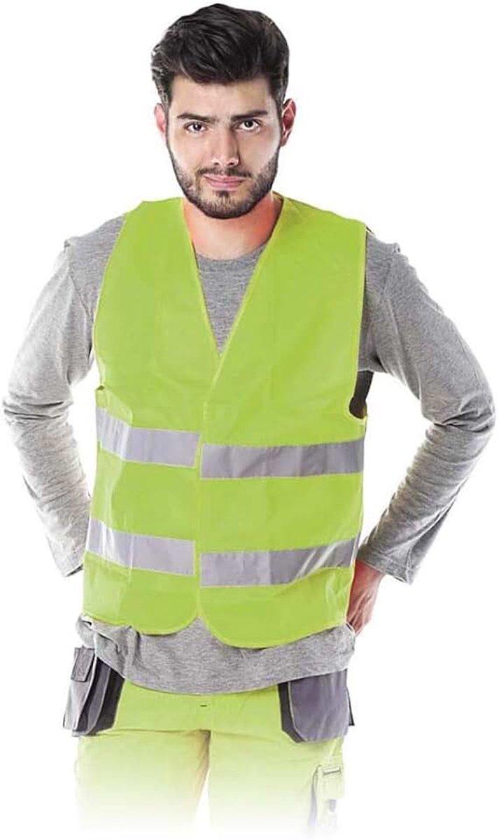 Veiligheidsvest, geel, 6XL maat