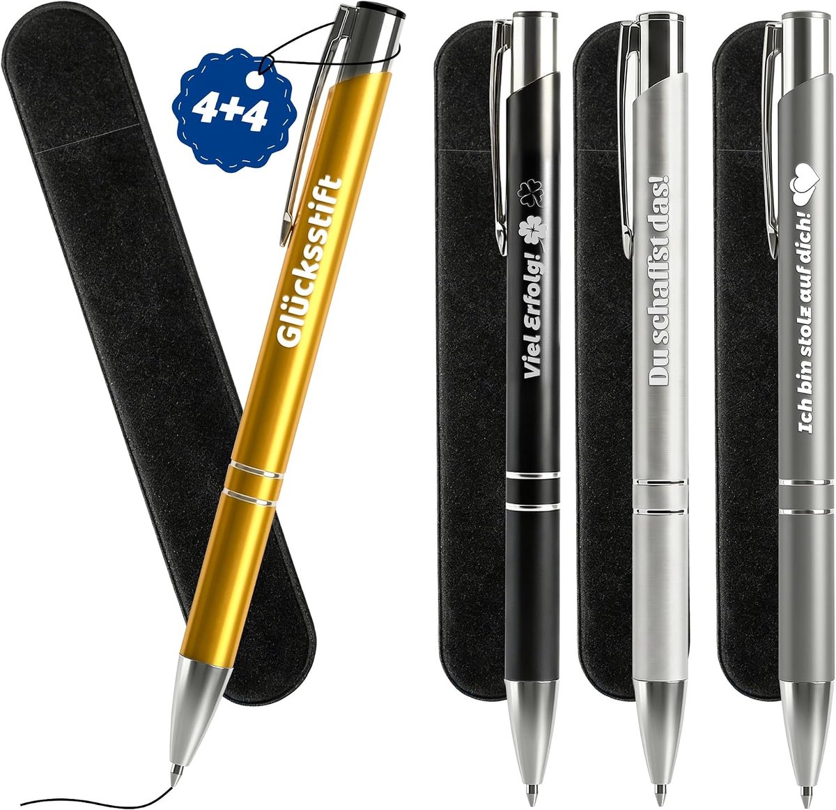 Balpennen geluksbrenger spreuken Je kunt het! Ik ben trots op jou! Veel succes! Gelukspen kleine cadeaus voor collega's klasse examen afstuderen opleiding begin afscheidsgeschenken