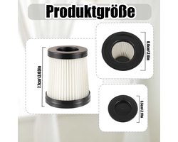 4 HEPA filters voor Lubluelu 202 Fabuletta FSV001 FSV101