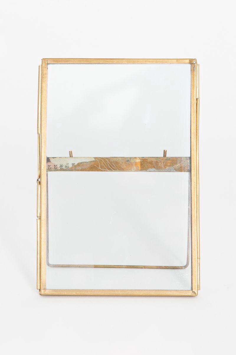Sissy-Boy Fotolijst dubbel glas staand (15x9,5 cm) Goud