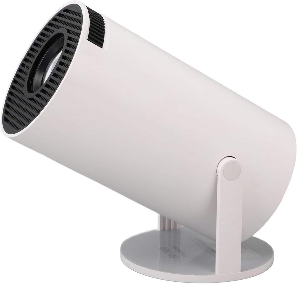Compacte 4K Mini Projector met 5G WIFI en Bluetooth, Draaibaar Ontwerp, Automatische Correctie en 1GB + 8GB Geheugen voor Buitenfilms en Thuisbioscoop