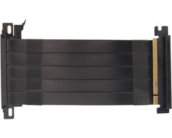 Hoge Snelheid PCIE 4.0 X16 Riser Kabel, Flexibele 180 Graden GPU Extensie Kabel voor Grafische Kaarten zoals RTX 4090 en RX 7900 XT