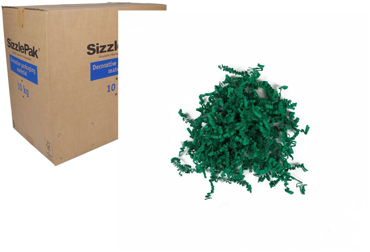 Inpakr SizzlePak Opvulmateriaal Groen - 10 kg - Tot 320 Liter - 1 Doos