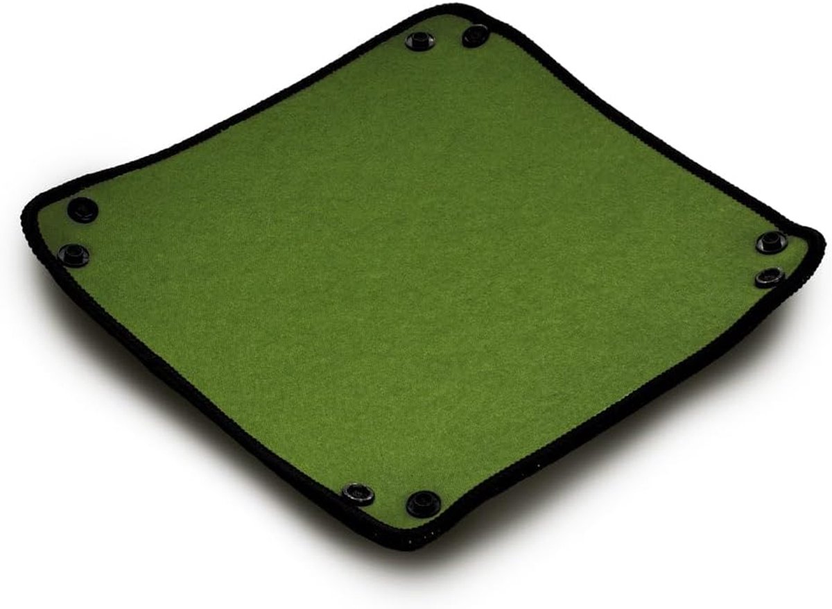 Dobbelbord, dobbelbord van neopreen, kubusschaal, accessoires voor dobbelspellen en gezelschapsspellen, motief: Carpet