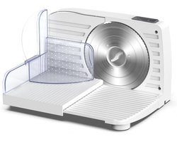 1 stuk vleessnijder, 150 W Electric Deli Food Slicer, 0-15 m