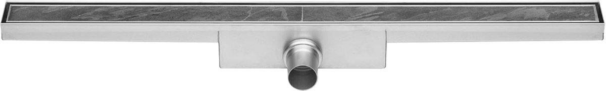 Drain Compact 30 tegel douchegoot 100 x 6 cm enkel RVS
