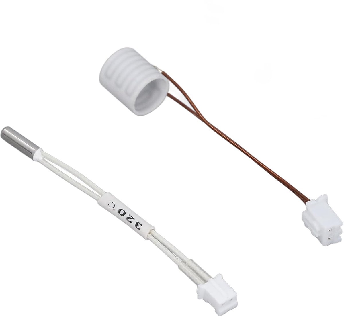 Thermistor voor Keramische Verwarming – Rond Porseleinen Element, Vervangend Onderdeel voor Hoge-Temperatuur Verwarmingssystemen, Temperatuursensor voor Keramische Verwarmers