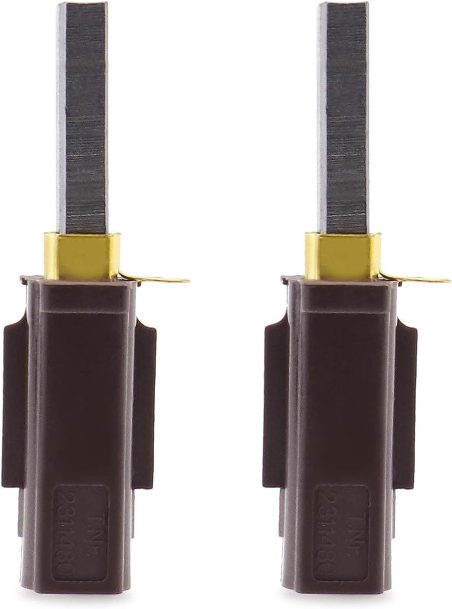 2 Stks Stofzuiger Koolborstels Houder Vervanging Fit voor Numatic Onderdelen Compatibel met 230155 230240 2311480