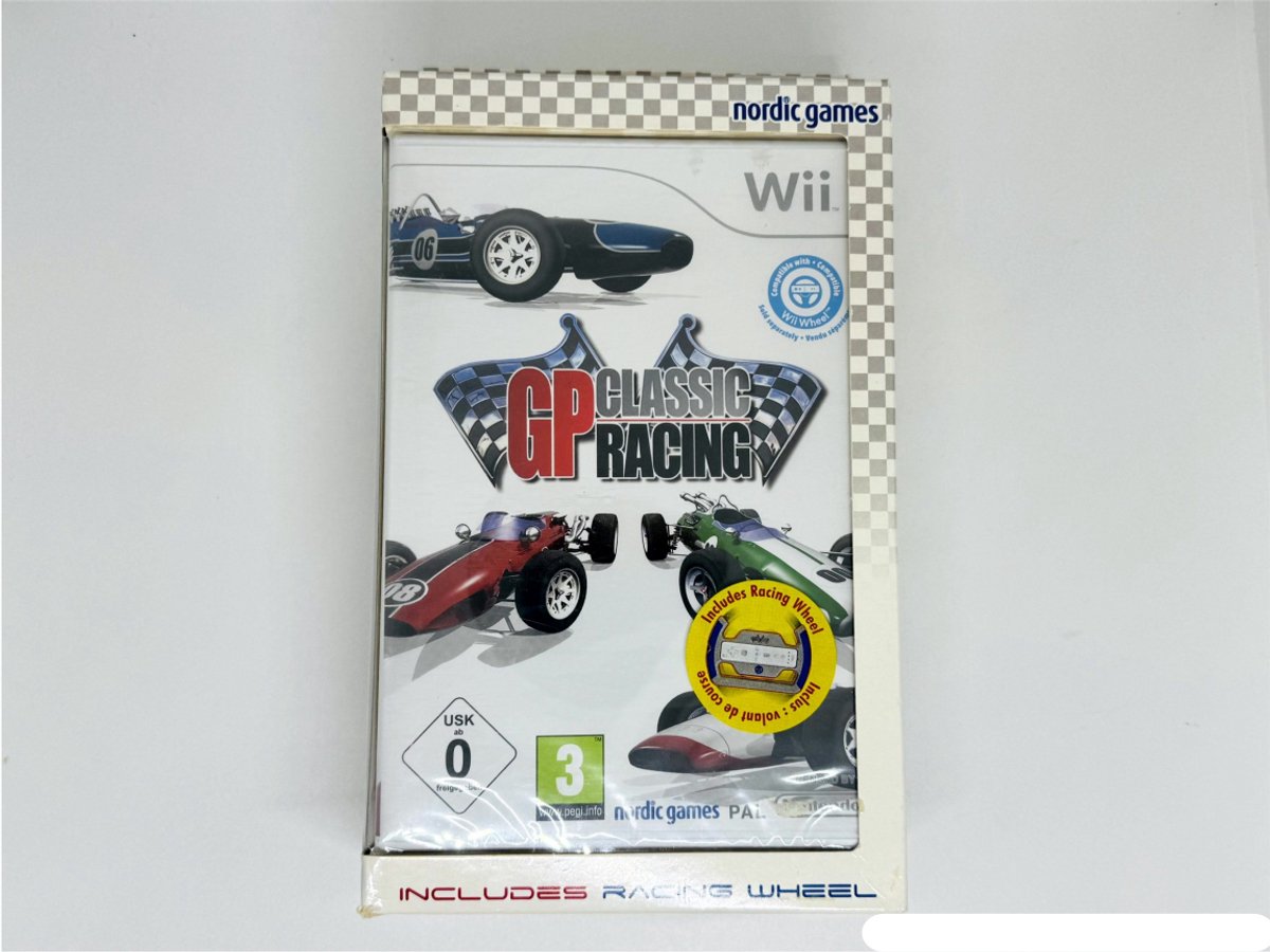 GP Classic Racing + Steering Wheel