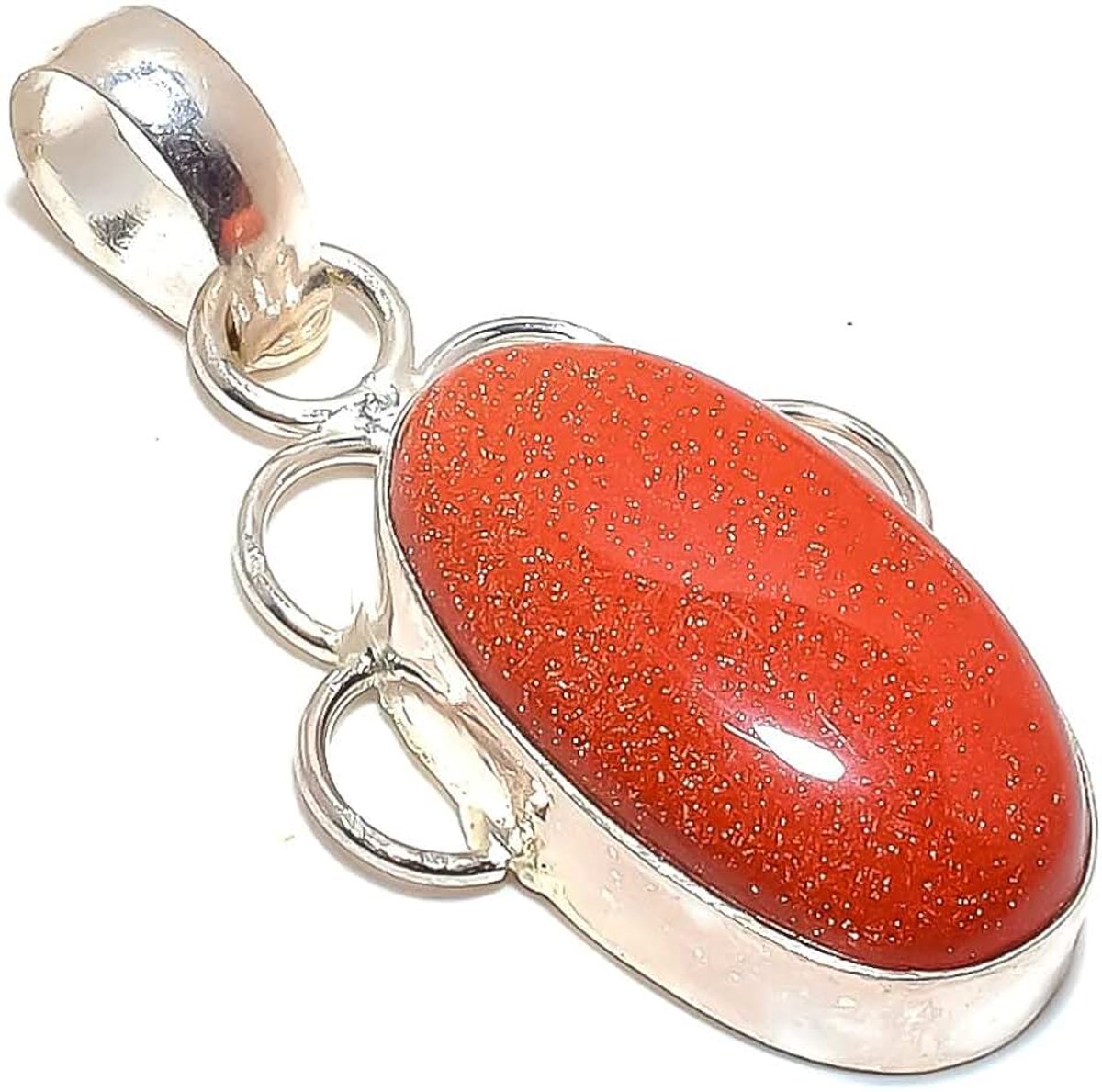 Handmade Pendant 2-2.5" Long For Girls Woman's Sterling Silver Plated Jewelry From Kashish