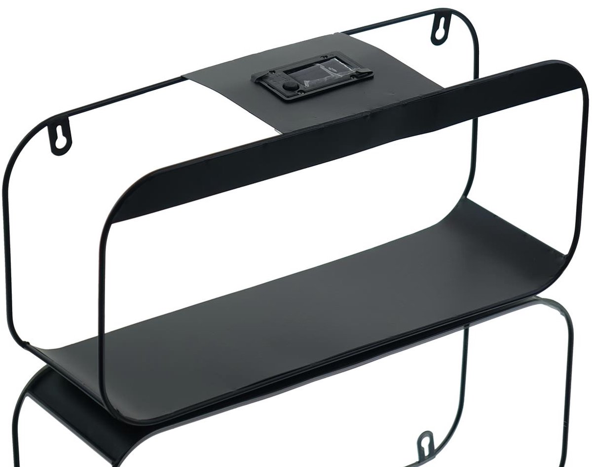 Kaemingk Solar Wandplank IJzer Zwart
