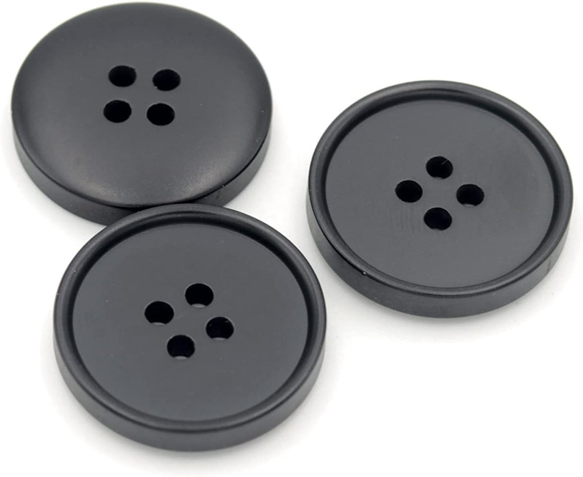 20 stuks 4-gaten naaiknoop ronde handwerkknopen van hars voor blazer overhemden DIY accessoires