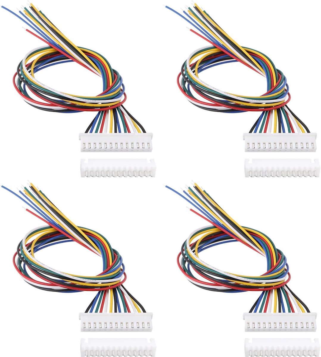 JST XH 2.54mm 13-Pin Female Plug Adapter - 26AWG - 300mm Draad - Connector voor Led Strips