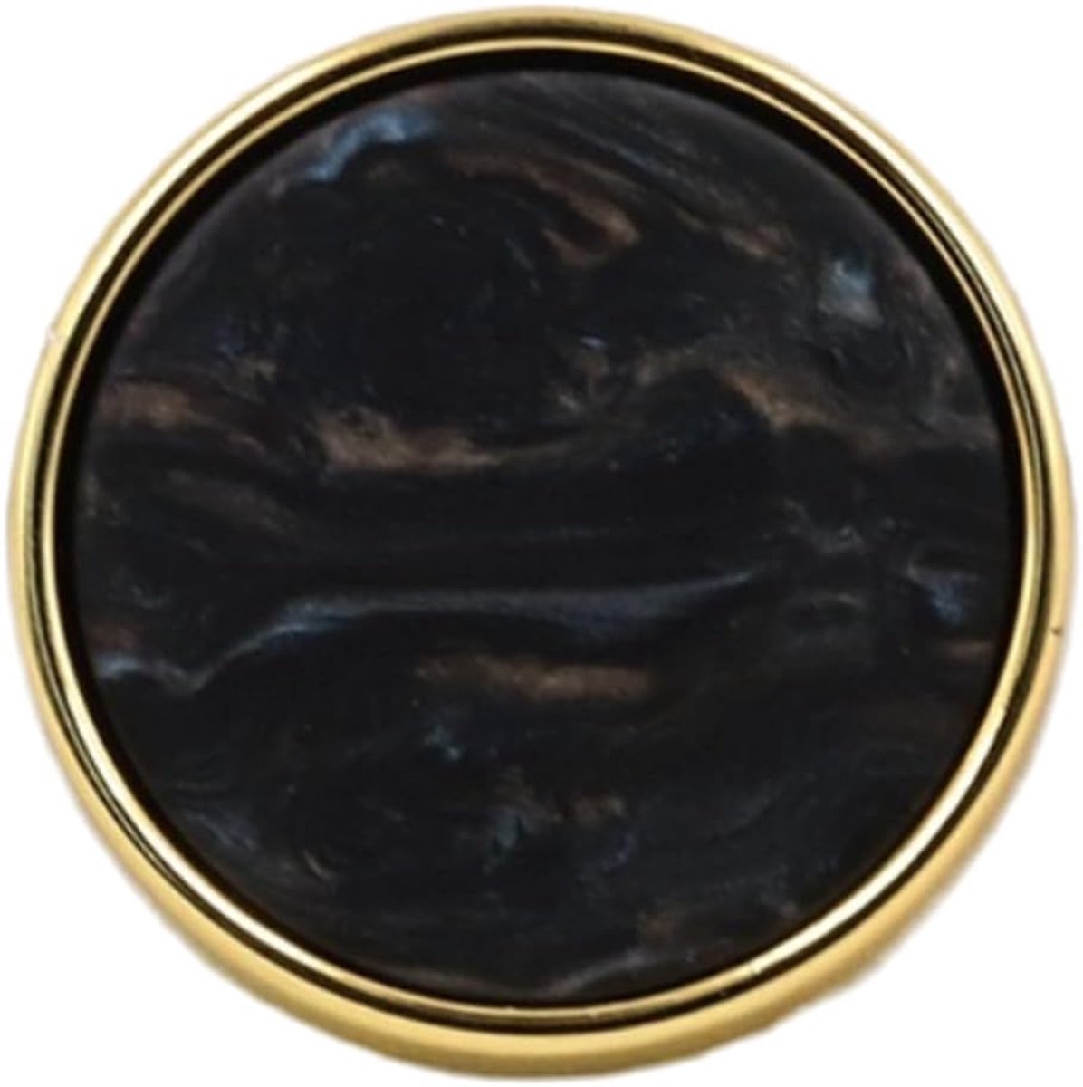 Knopen om aan te naaien, oogknopen, decoratieve knopen, naaiknopen voor doe-het-zelf naaien, truien, mantels, vest, pak, overhemd, geschenkdoosdecoratie, zwart, 25 mm