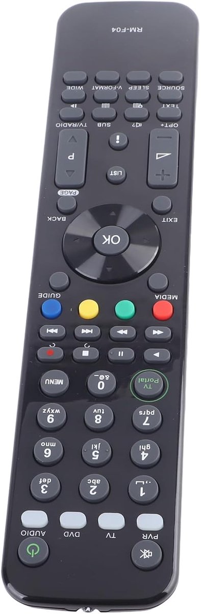 Afstandsbediening RM-F04 - Vervangend model - Geschikt voor HUMAX Foxsat HDR - Voor Freesat Box gebruik