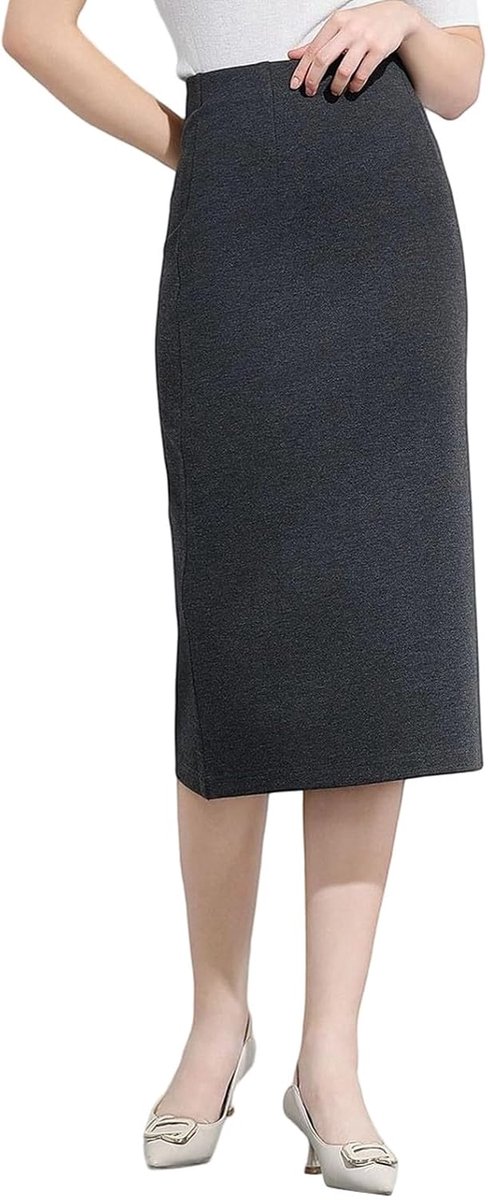 Damesrok met hoge taille, plooien, trapezium, portemonnee, uitlopend, bloemenprint, gestreept, rekbaar, dagelijks gebruik, vakantie, strand, cocktail, satijn, A77