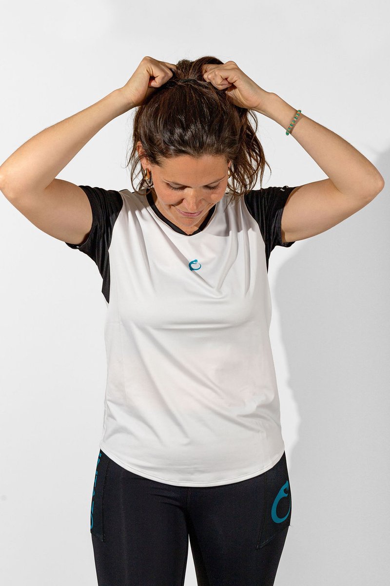 PUNTAZO Padel T-shirt Dames Sportshirt XXL petroleum Korte mouw
