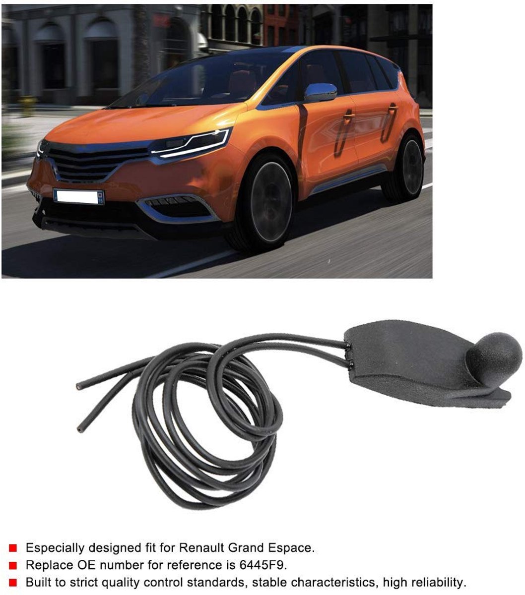 Buitentemperatuursensor voor RCZ 6445F9, auto-luchttemperatuursensor voor nauwkeurige metingen reserveonderdeel voor betrouwbare temperatuurweergave voor eigenaren van RCZ