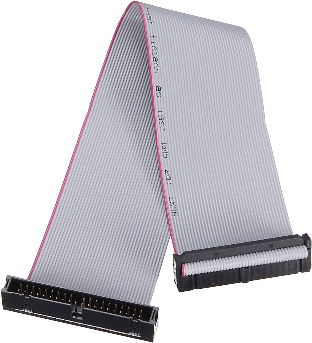 40Pin Parallel Poort Male Extension to Female 3.5 IDE Lint Kabel Verlenging