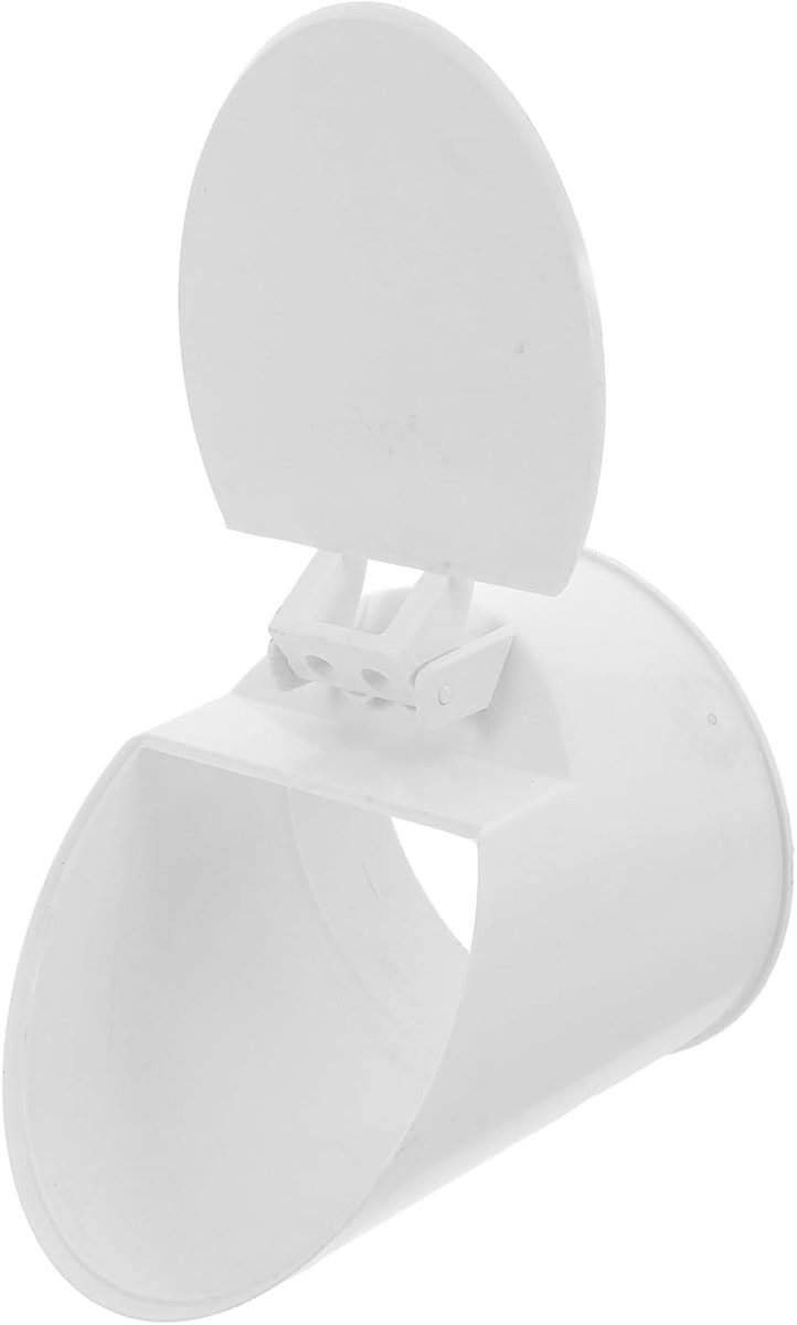 PVC Afvoerstoppen Afvoeradapter met Terugslagklep voor Badkamers Keukens Geurpreventie Eenvoudige Installatie Duurzaam Betrouwbaar Geschikt voor Ventilatiegebieden