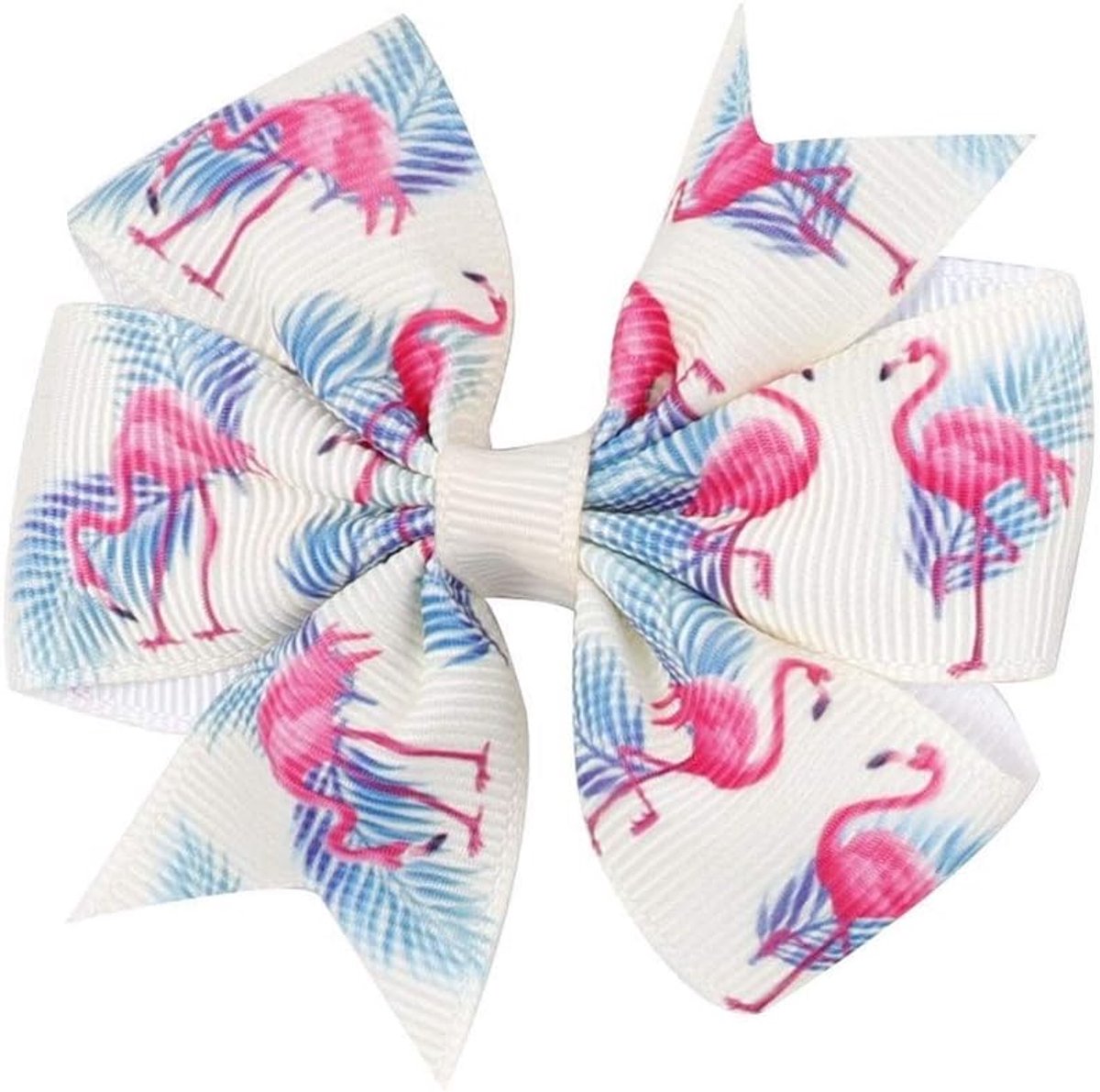 Haarspeld kinderen boog haarspeld 3 inch satijnen lint meisje haaraccessoires handgemaakte haaraccessoires (Color : Beige)