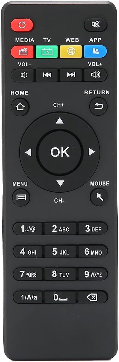 Box Afstandsbediening, Set Top Box Slimme Afstandsbediening Vervanging, Voor CS918 MXV V88 V99, Voor Q7 Voor Q8