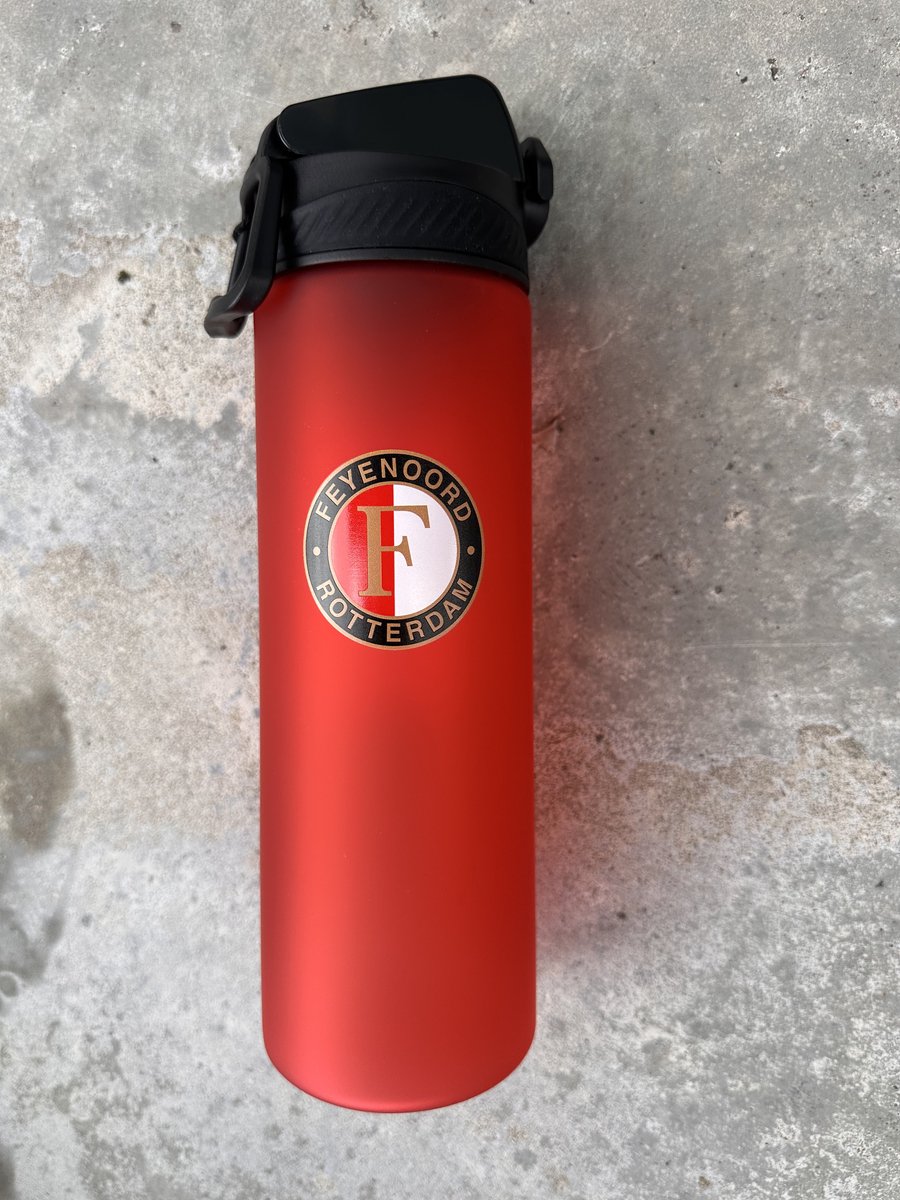 Feyenoord Waterfles 750ml - Feyenoord Drinkfles - Feyenoord Rotterdam -
