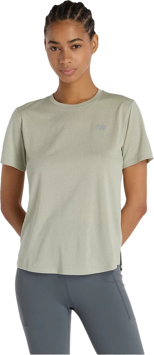 New Balance Athletics T-shirt Kaki Creme