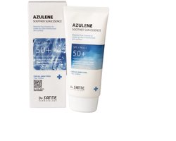 Dr.SANTE Azulene Soother Sun Essence / Kalmerende zonnevloeistof met 11-voudig hyaluron, SPF 50+ 75 g