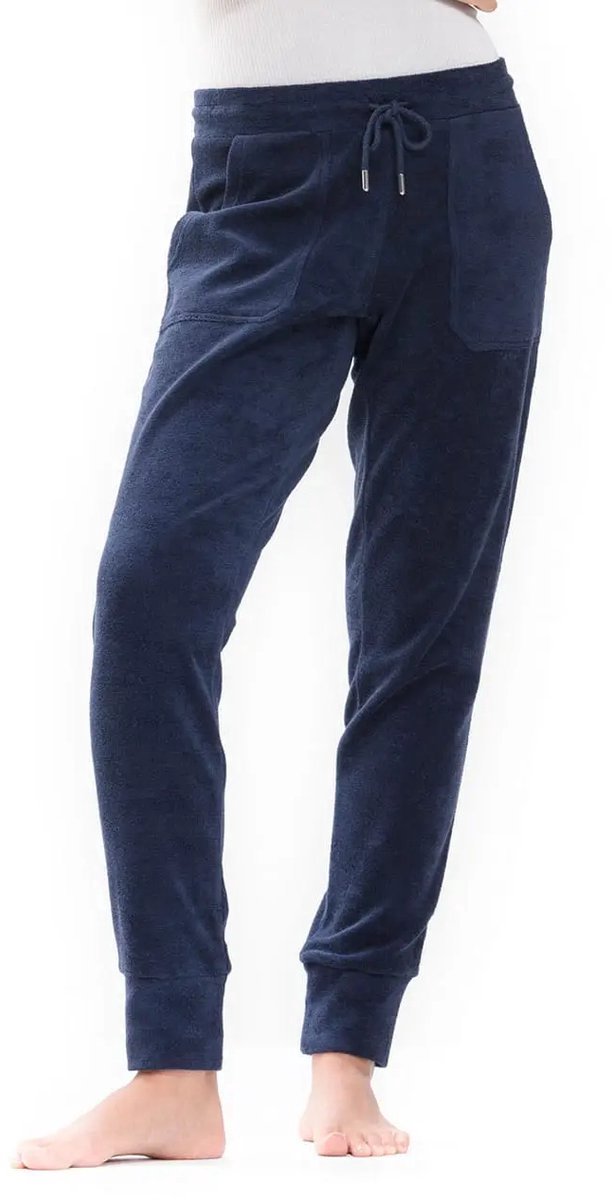 Mey Lange Broek Dunja Dames 16343 - Blauw 408 night blue Dames - S