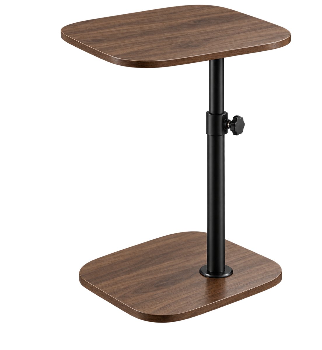 Lamor Bijzettafel - Tafel - Bijzettafels Bank - Tafels - Laptoptafel - Verstelbaar - Woonkamer - Ruimtebesparend - Bamboe