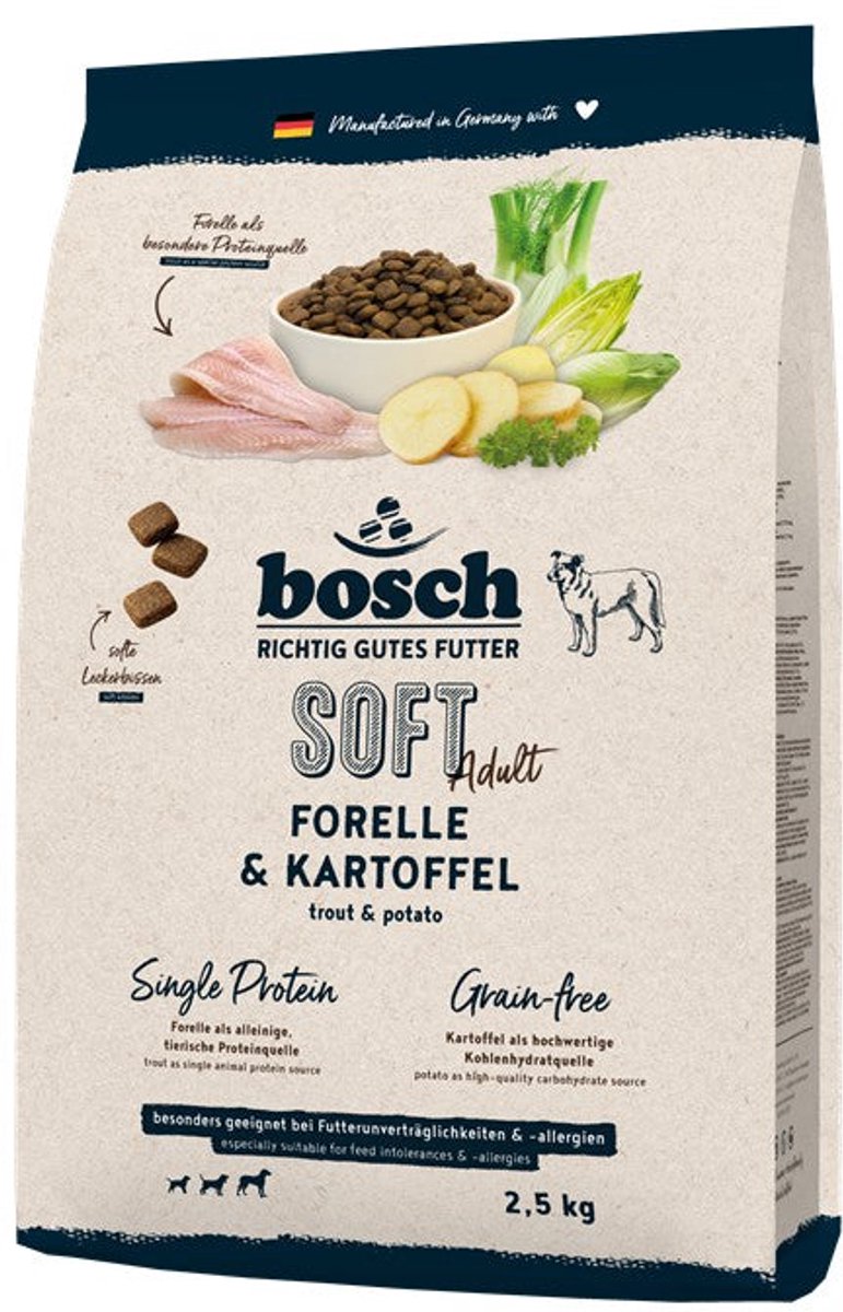 Bosch HPC Soft Adult Forelle & Kartoffel | 2,5kg
