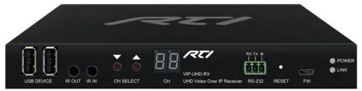 RTI VIP-UHD-RX - video over IP-ontvanger - 10-210822-16