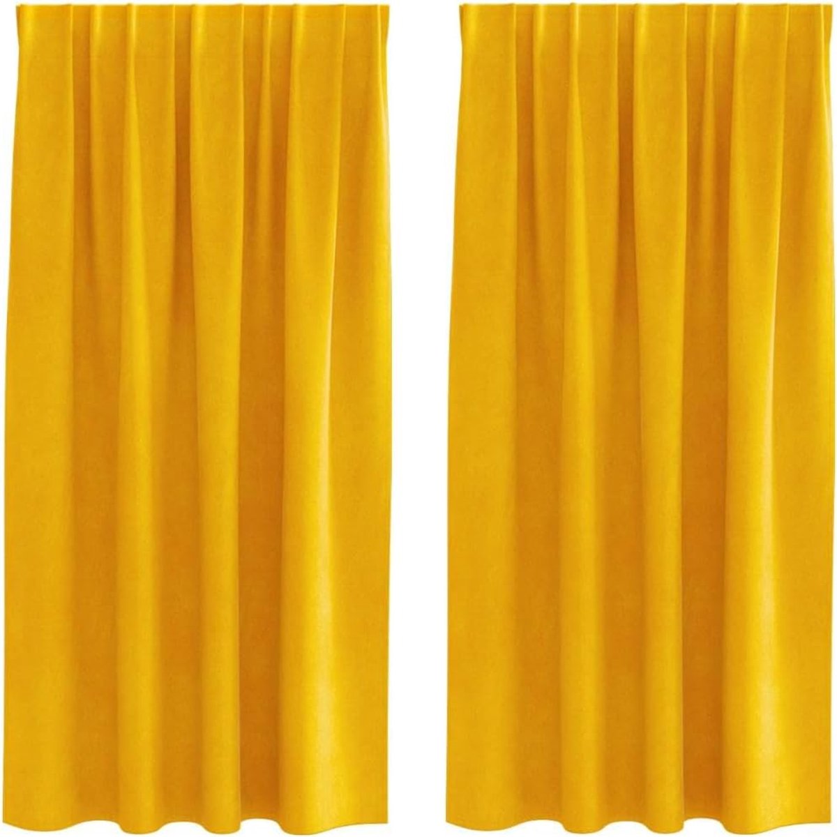 Panelen, Zeer Efficiënte Zonwerende Raamgordijnen voor Slaapkamer, Woonkamer (140 x 175 cm met ingenaaide tape)