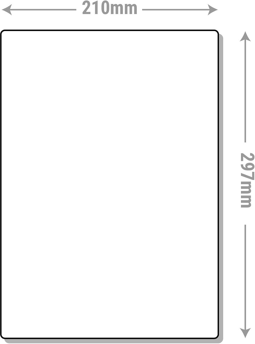 Safety Parkeerplaats - Blauwe Pijl Rechts 297 x 210 Zelfklevend Vinyl Veiligheidsbord