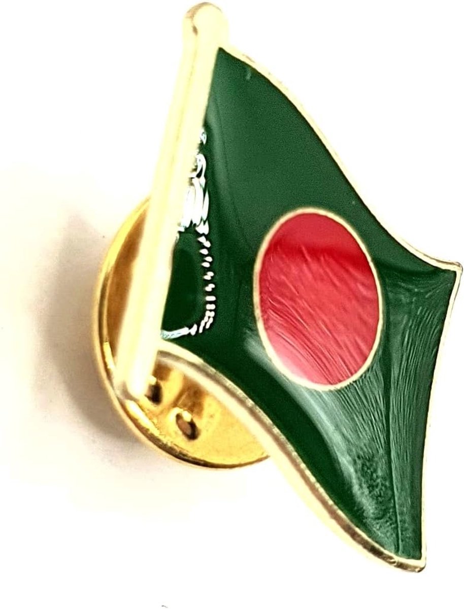 Bangladesh metalen emaille land vlag pin badge, Metaal