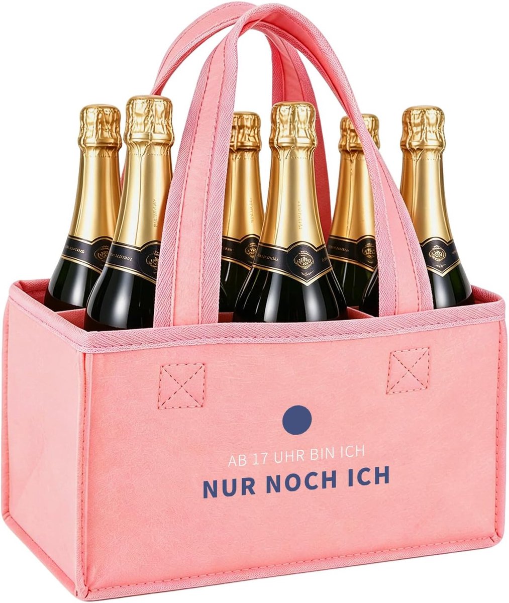 Vrouwenhandtas Bier voor Vrouwen Cadeaus, Grappige Cadeauset Vrouwen, 30 40 50 60e Verjaardag Cadeauset, voor mama moeder tante buurman leraar collega