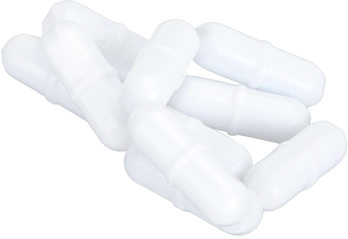 Magnetische Roerstaaf Set 9x28 Mm Temperatuurbestendige PTFE Magnetische Roerdermixerstaafstaaf voor Laboratoriumwit