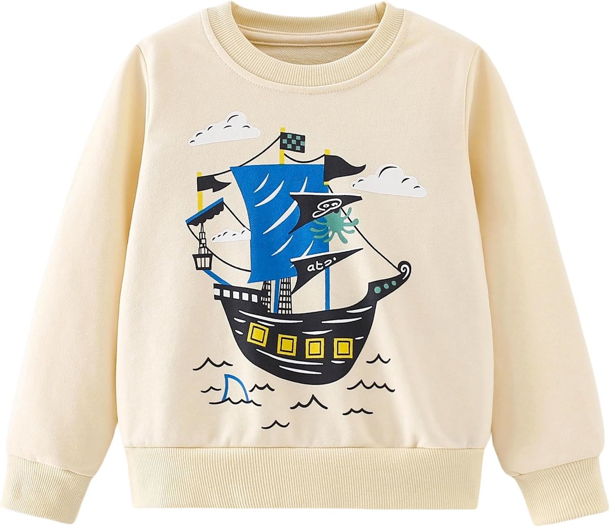 Sweatshirt Jongens Ronde Hals Sweater Jongens Katoen Casual Pullover voor Kinderen Herfst Winter Kinderkleding Leeftijd 2-7 Jaar