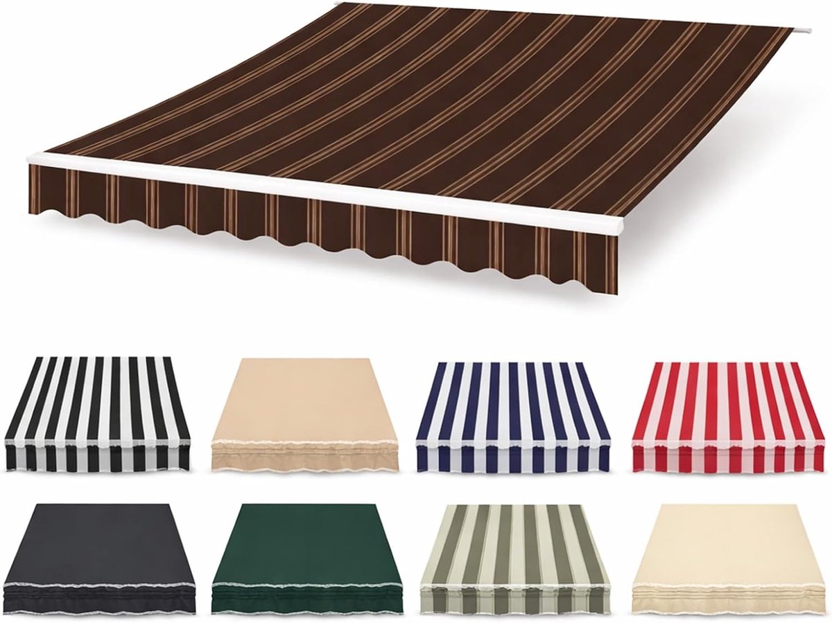 Waterafstotend zonneschermdoek voor balkon, terras en tuin