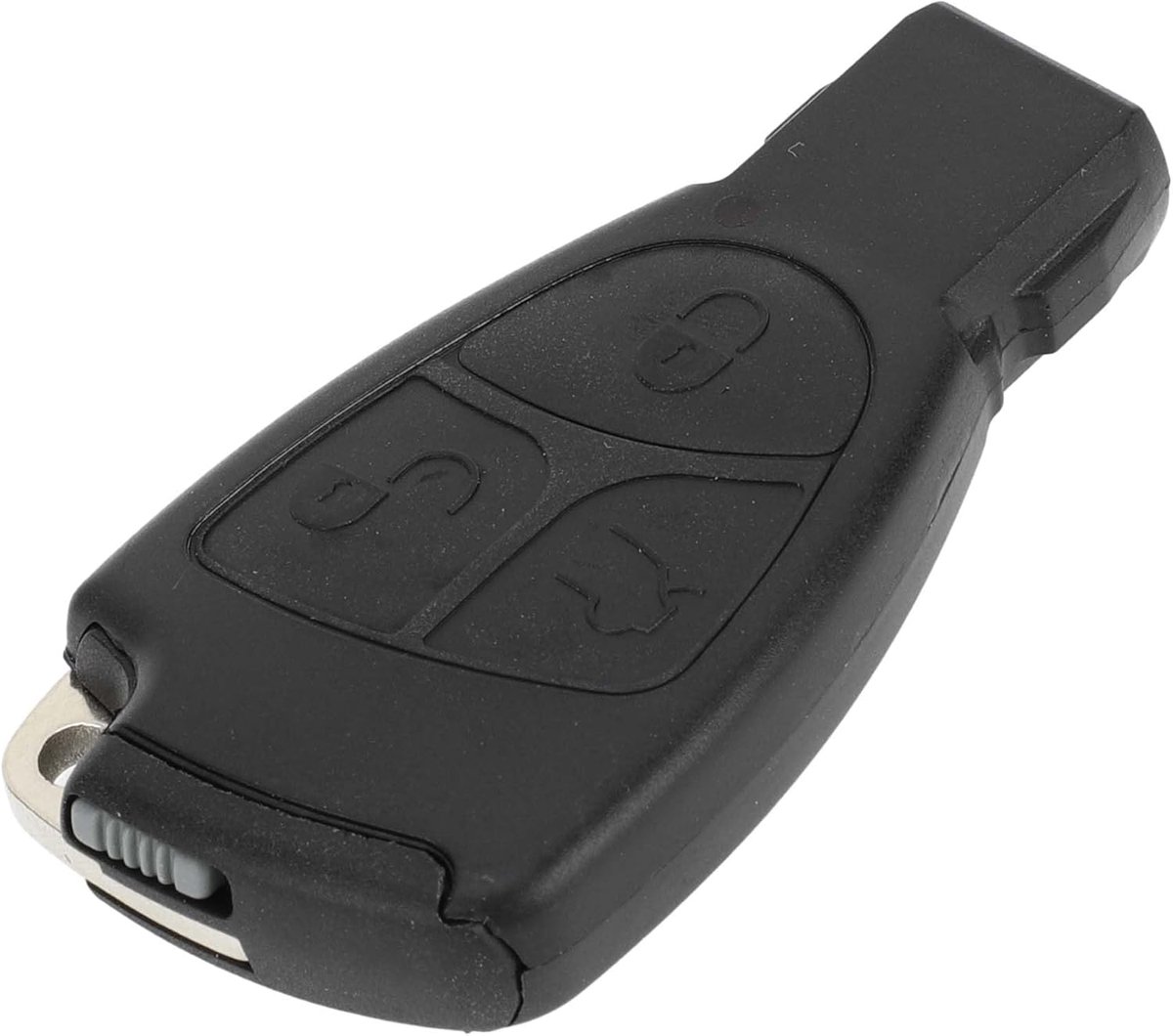 3 Buttons Key Shell Case Keyless Entry Remote Key Fob Replacement Case for Mercedes-Benz C Class 2001-2007