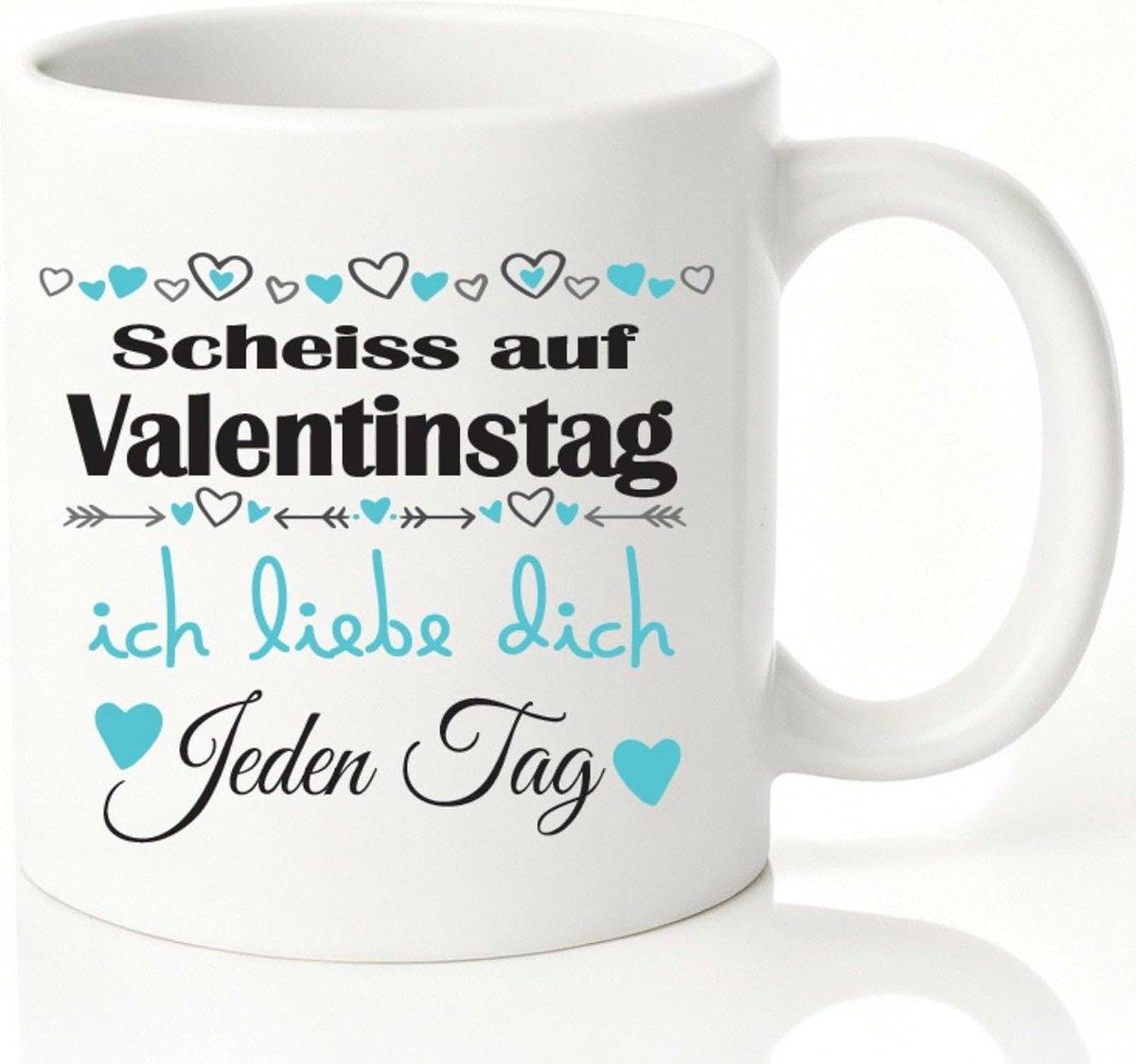 Scheiss auf Valentijnsdag Liebe dich Kerstmis
