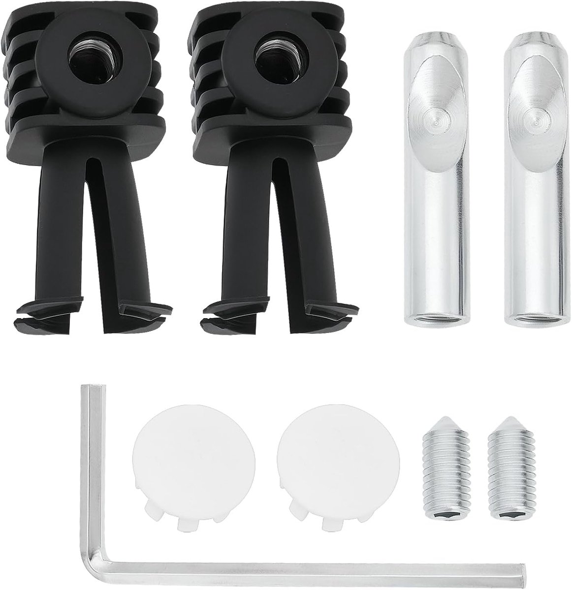 1 Set van muur opgehangen toilet bevestigingsbouten kit compatibel met Geberit Compatibel met Grohe 38,8x75,5mm wandgemonteerde toilet anker kit