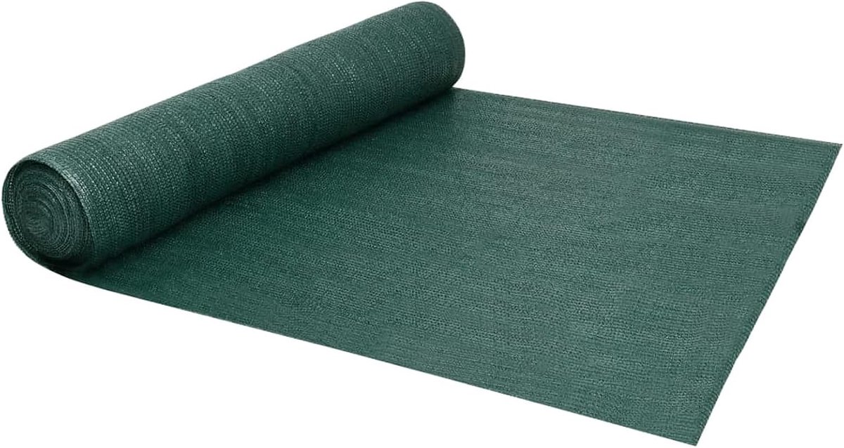 Hekscherm tuinhek inkijkbescherming groen 2x10 m HDPE 150 g/m²