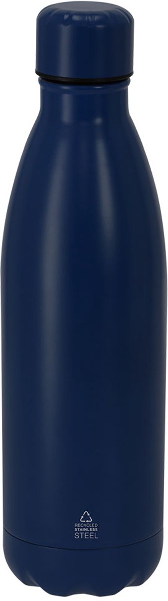 500 ml thermische fles, gemaakt van dubbelwandig gerecycled roestvrij staal Xharly Marine Blauw