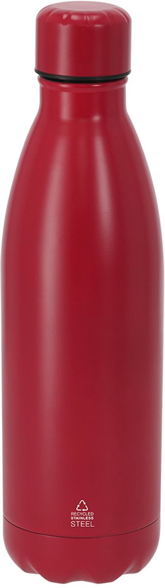 500 ml thermische fles, gemaakt van dubbelwandig gerecycled roestvrij staal Xharly Rood