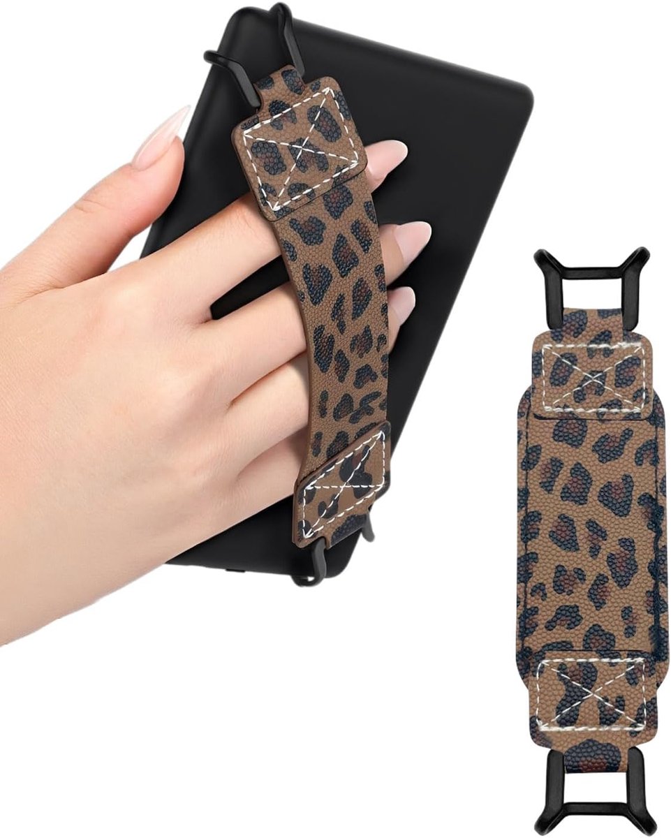 Handlus voor 6-8 e-readers en tablets, e-readers, elastische bevestigingsband, zachte handriem, houder voor hand voor één hand lezen, handhouder voor kindle anderen, ultralicht, ergonomisch