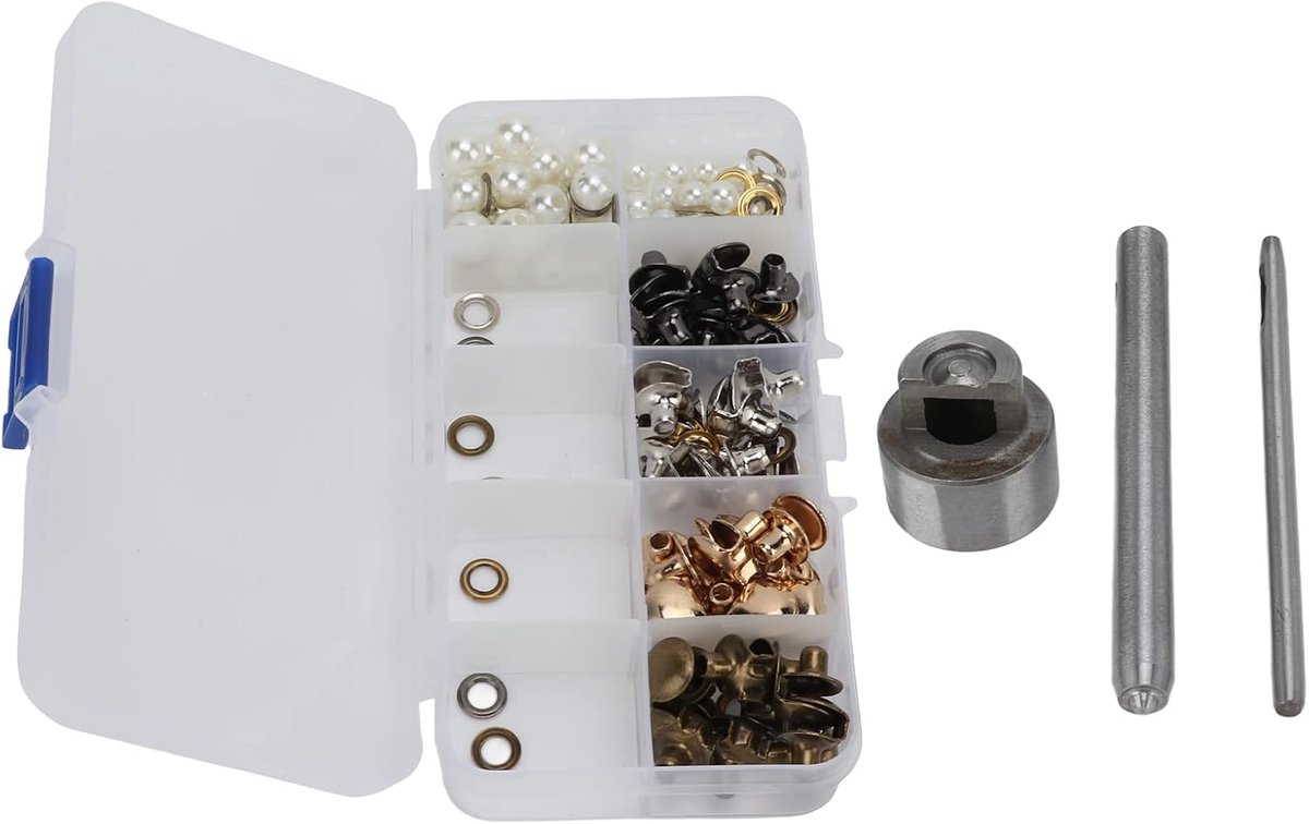 Schoenveterhaak, Messing Installatiegereedschap, U-vormig Oogje voor Laarzen en Doe-het-zelfprojecten, Perfect voor Wandelen en Buitenactiviteiten (10 mm)