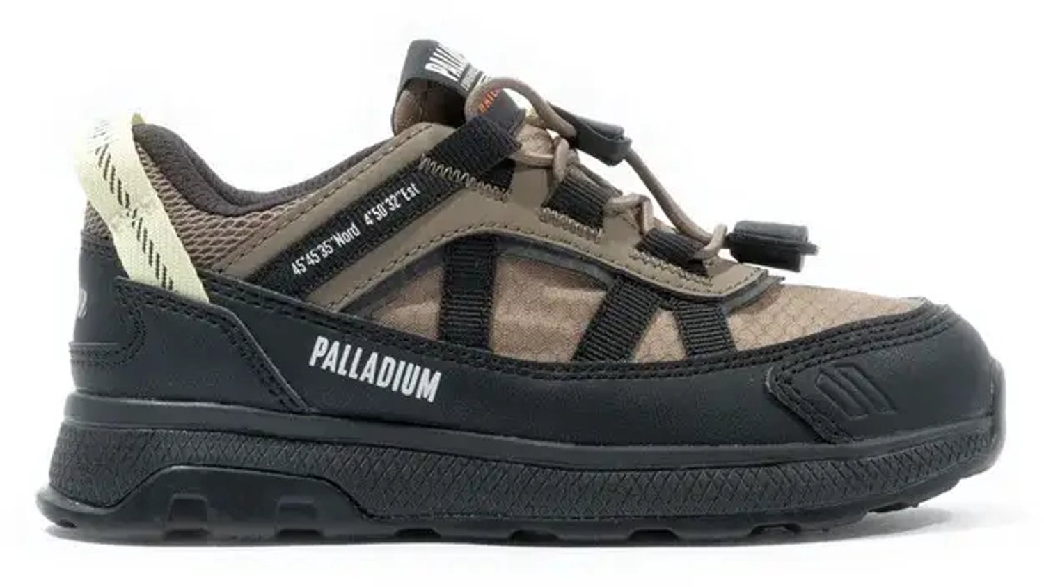 Kinderschoenen Palladium Ax_eon Protect Wp+ Donkergroen
